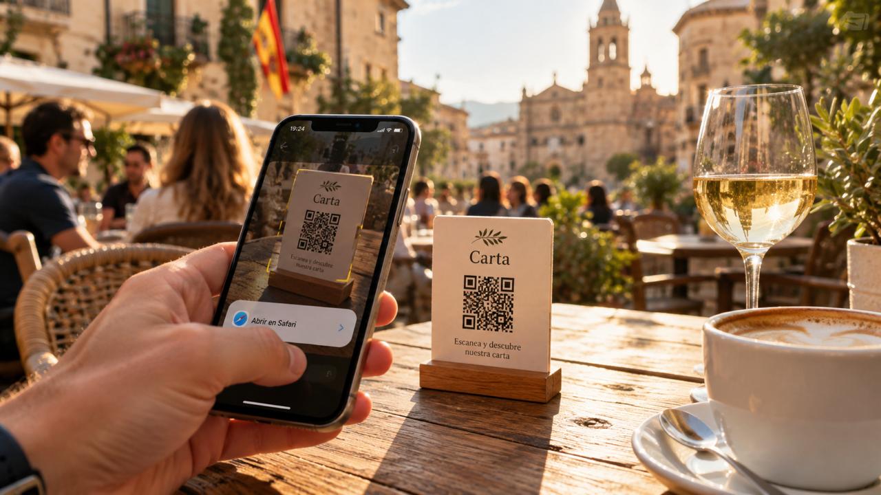 El menú en el móvil: cómo los códigos QR se quedaron en los restaurantes de Europa y Reino Unido